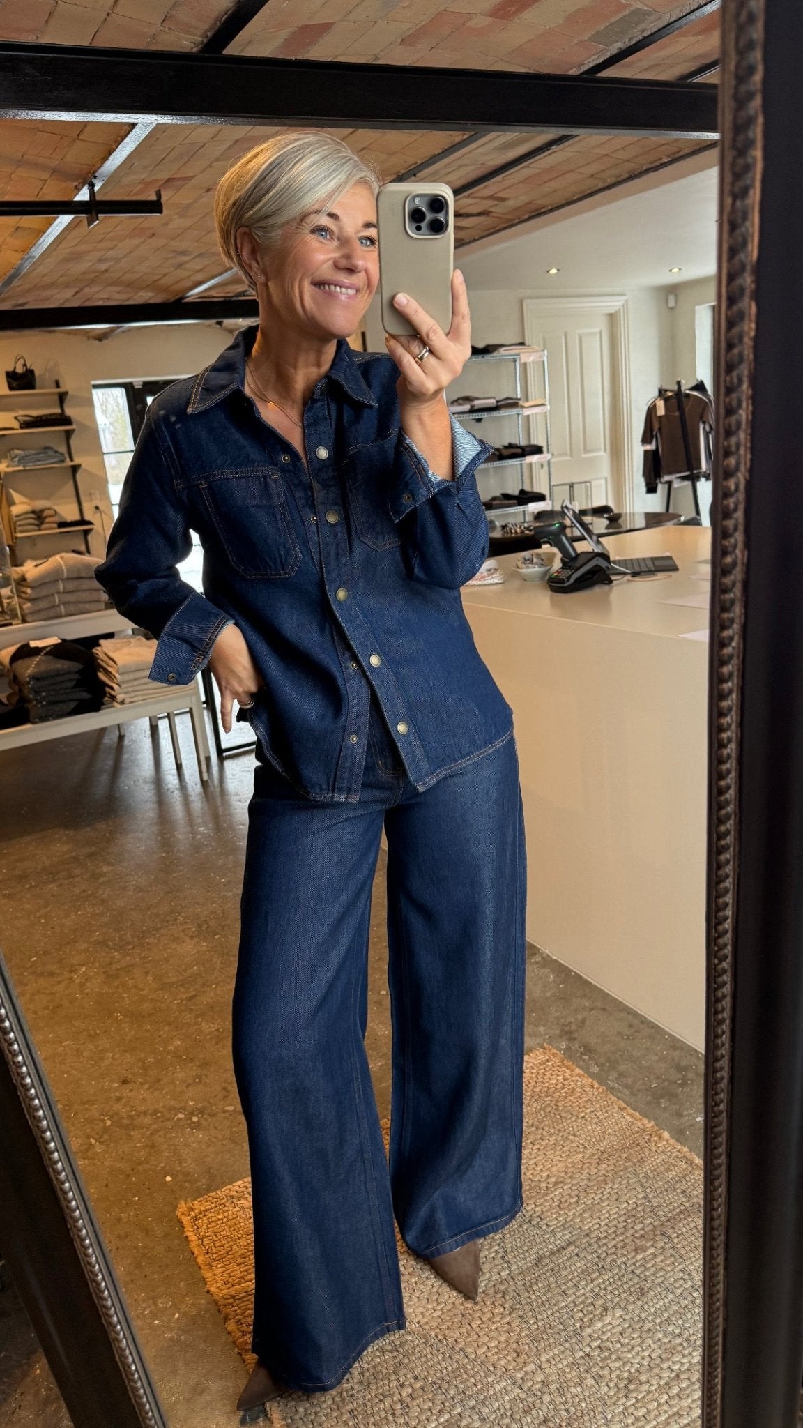 ANN 181 DENIM SKJORTE MEW - LifeStyle Hedensted
