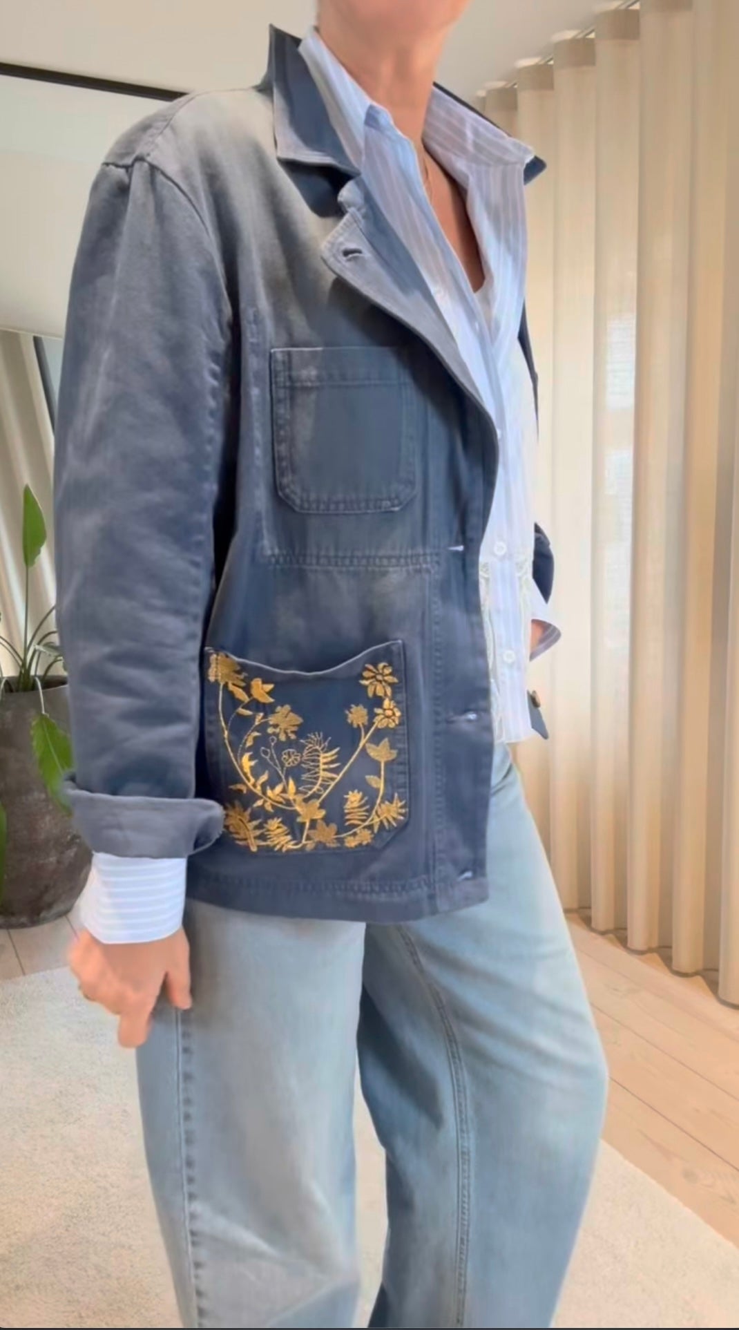 BAYAN DENIM SKJORTE MUNTHE - LifeStyle Hedensted