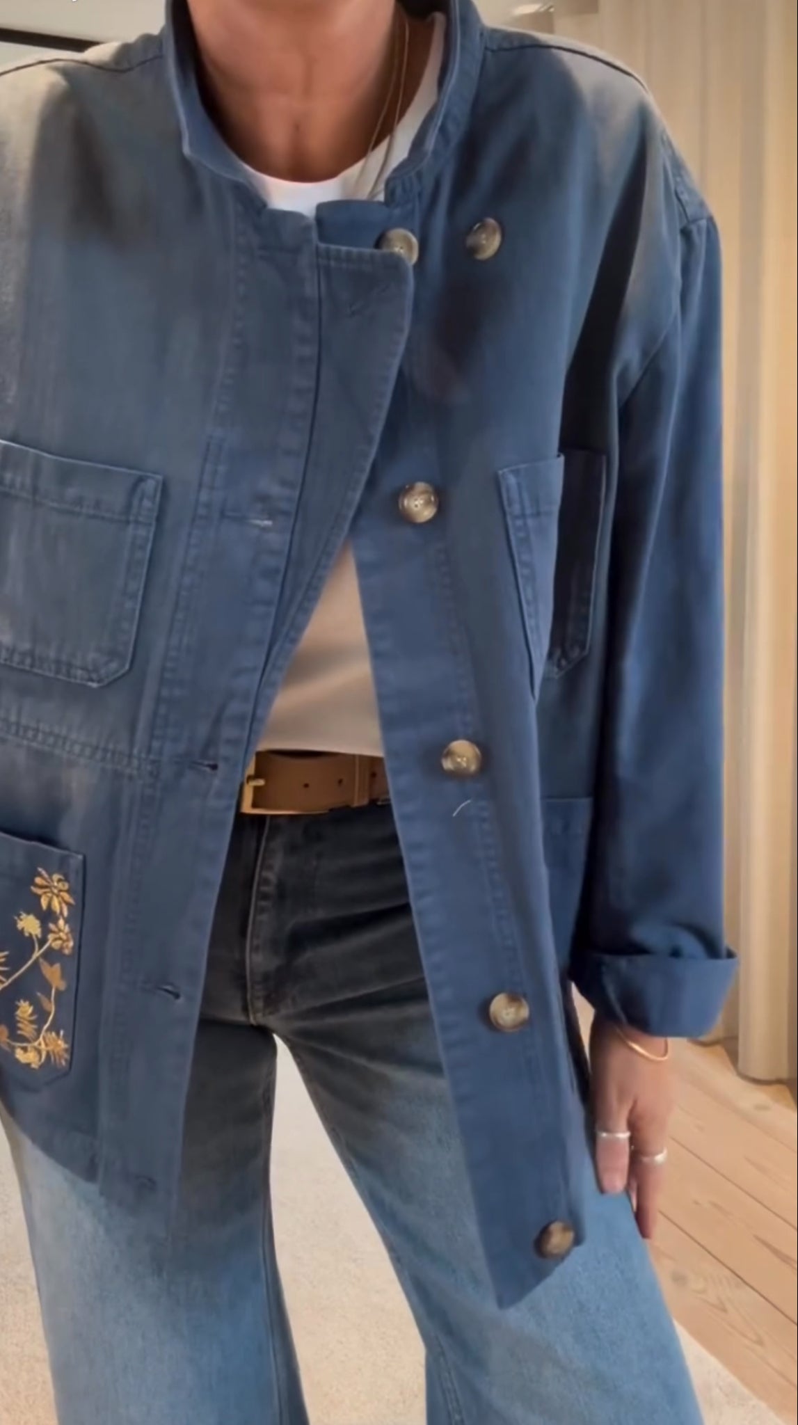 BAYAN DENIM SKJORTE MUNTHE - LifeStyle Hedensted