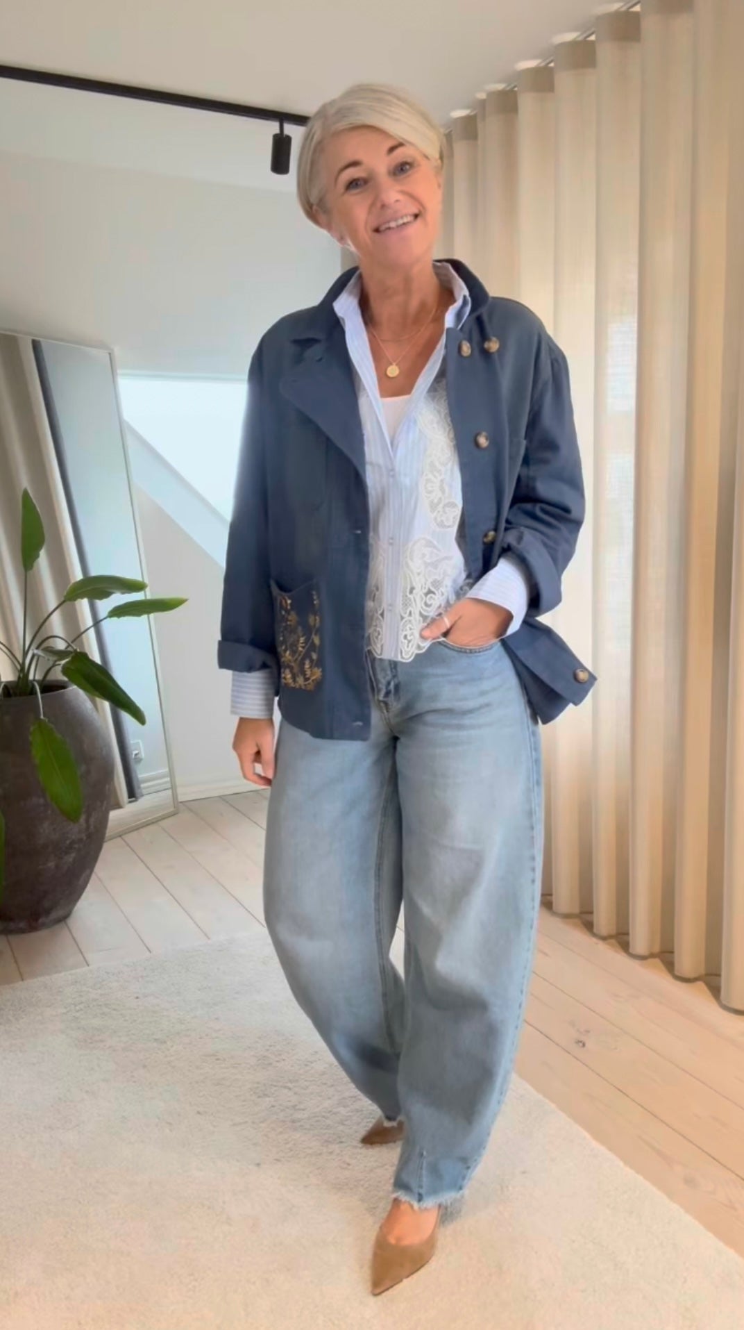 BAYAN DENIM SKJORTE MUNTHE - LifeStyle Hedensted