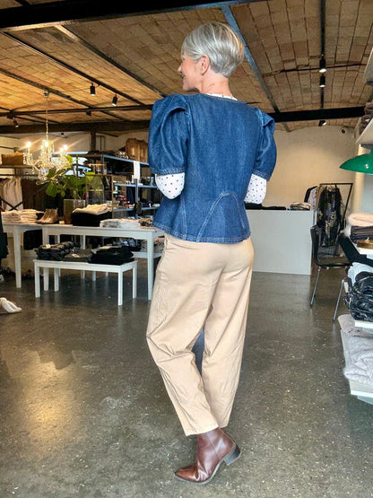 BAYNOR DENIM BLUSE MUNTHE - LifeStyle Hedensted