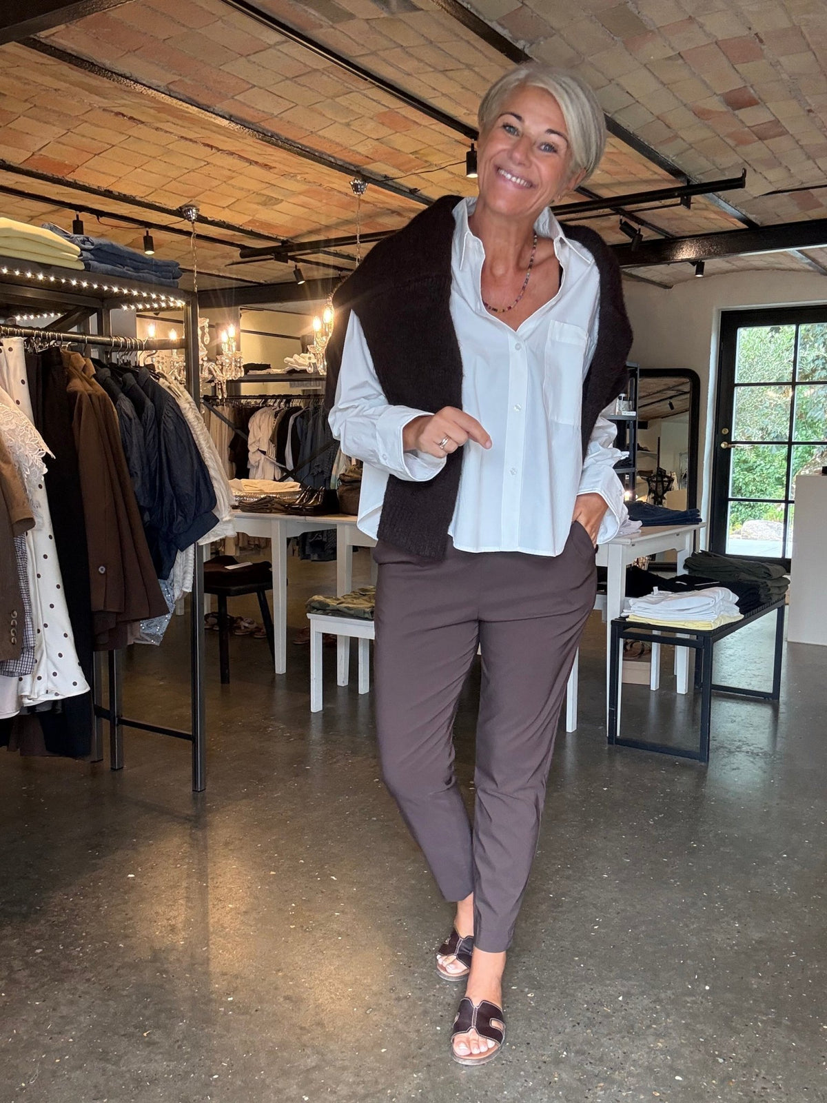BEATE CIGARETTE PANT BC - LifeStyle Hedensted