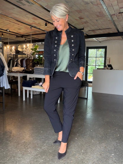 BEATE CIGARETTE PANT SORT BC (35) - LifeStyle Hedensted