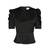 BENUA HEAVY SATEEN BLUSE SORT NN (271)