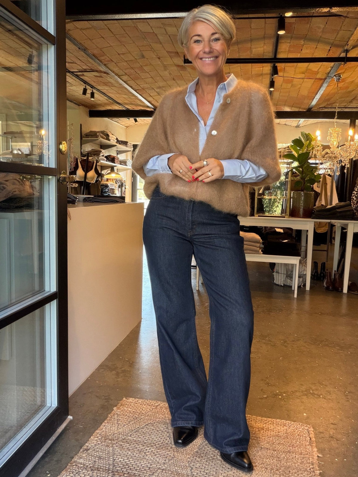 BJOERK PATENT KNIT CARDIGAN BC (32) - LifeStyle Hedensted