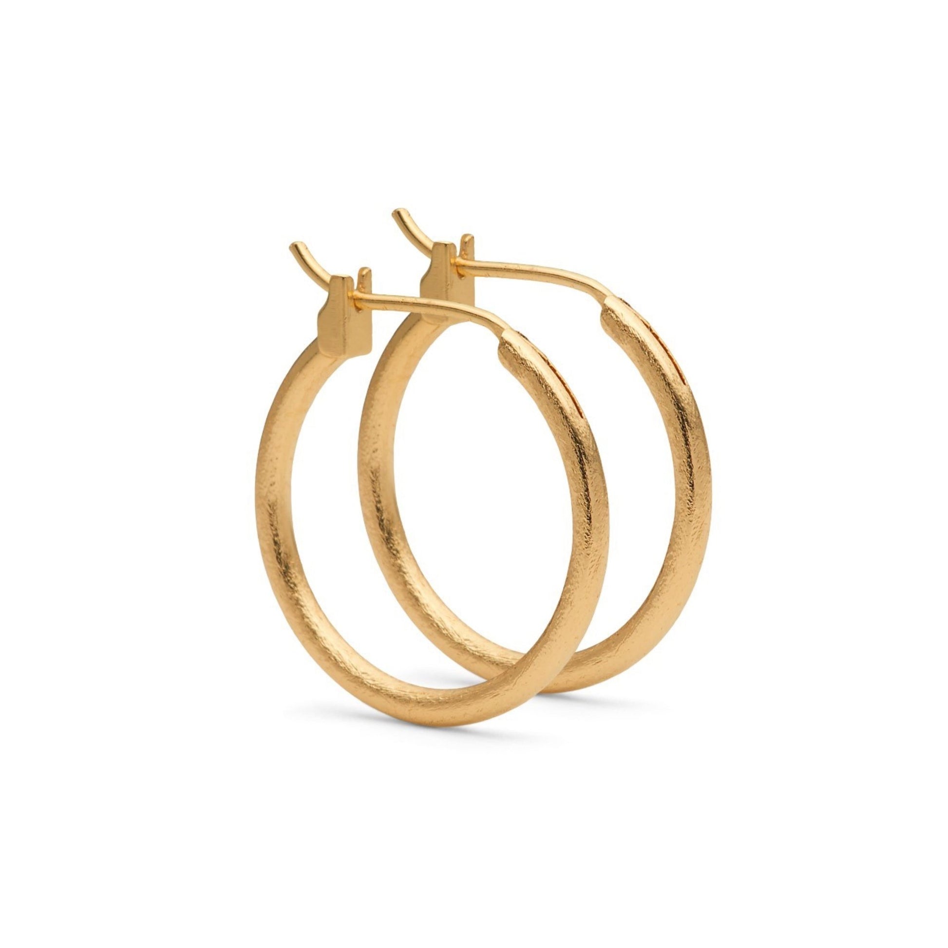BØRSTEDE MEDIUM HOOPS PURE BY NAT - LifeStyle Hedensted