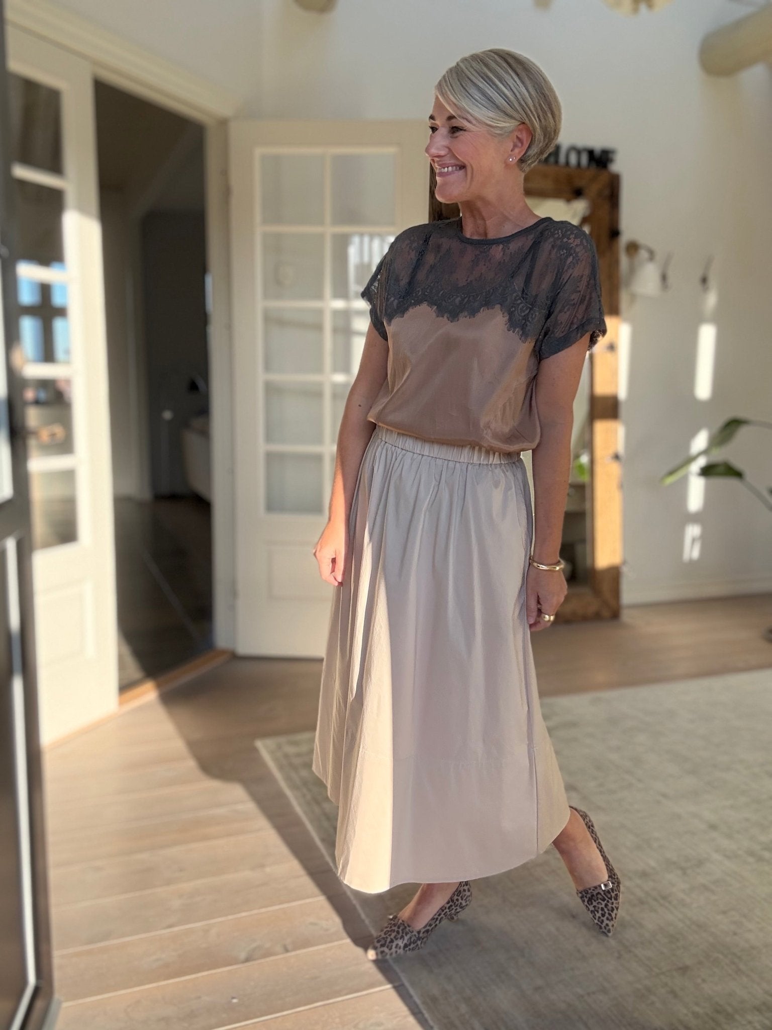 BUGGI SHEER LACE BLUSE RS - LifeStyle Hedensted