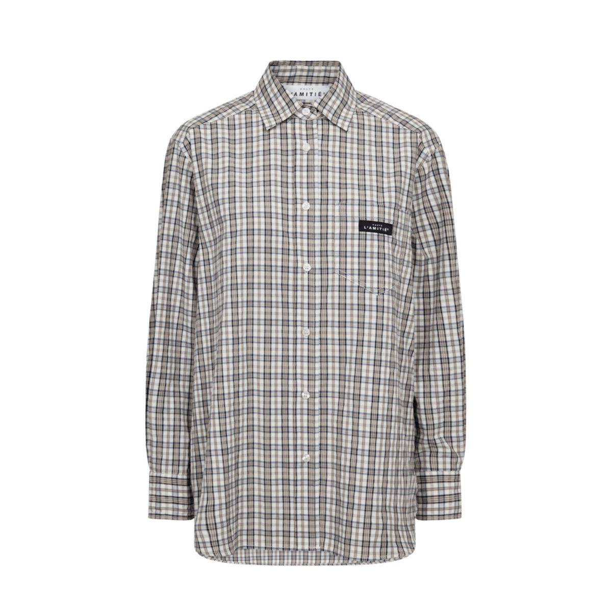 BUTTON DOWN MINI CHECK SKJORTE HL (100) - LifeStyle Hedensted