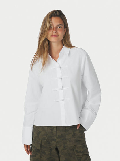 CAM POPLIN SKJORTE NN - LifeStyle Hedensted