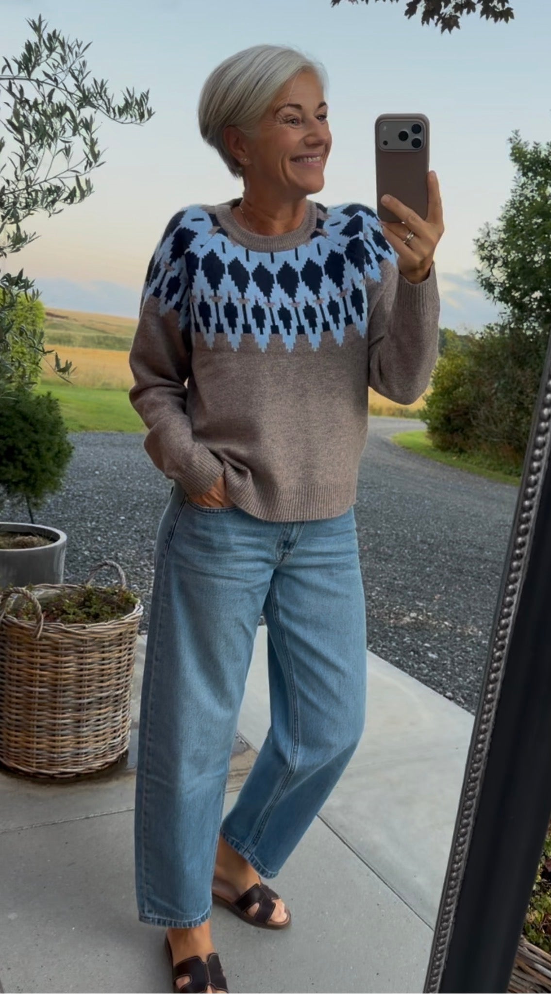 CARLA JAQUARD LS STRIK KPH (241) - LifeStyle Hedensted