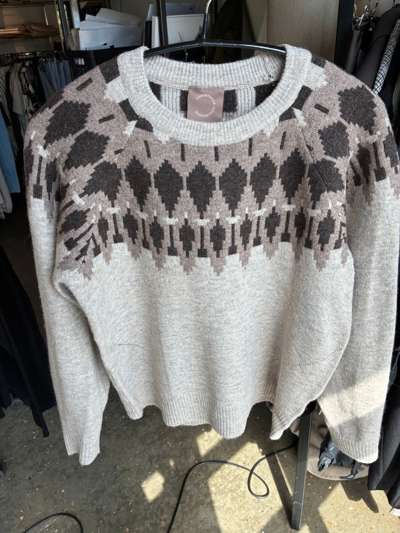 CARLA JAQUARD LS STRIK KPH (242-243) - LifeStyle Hedensted