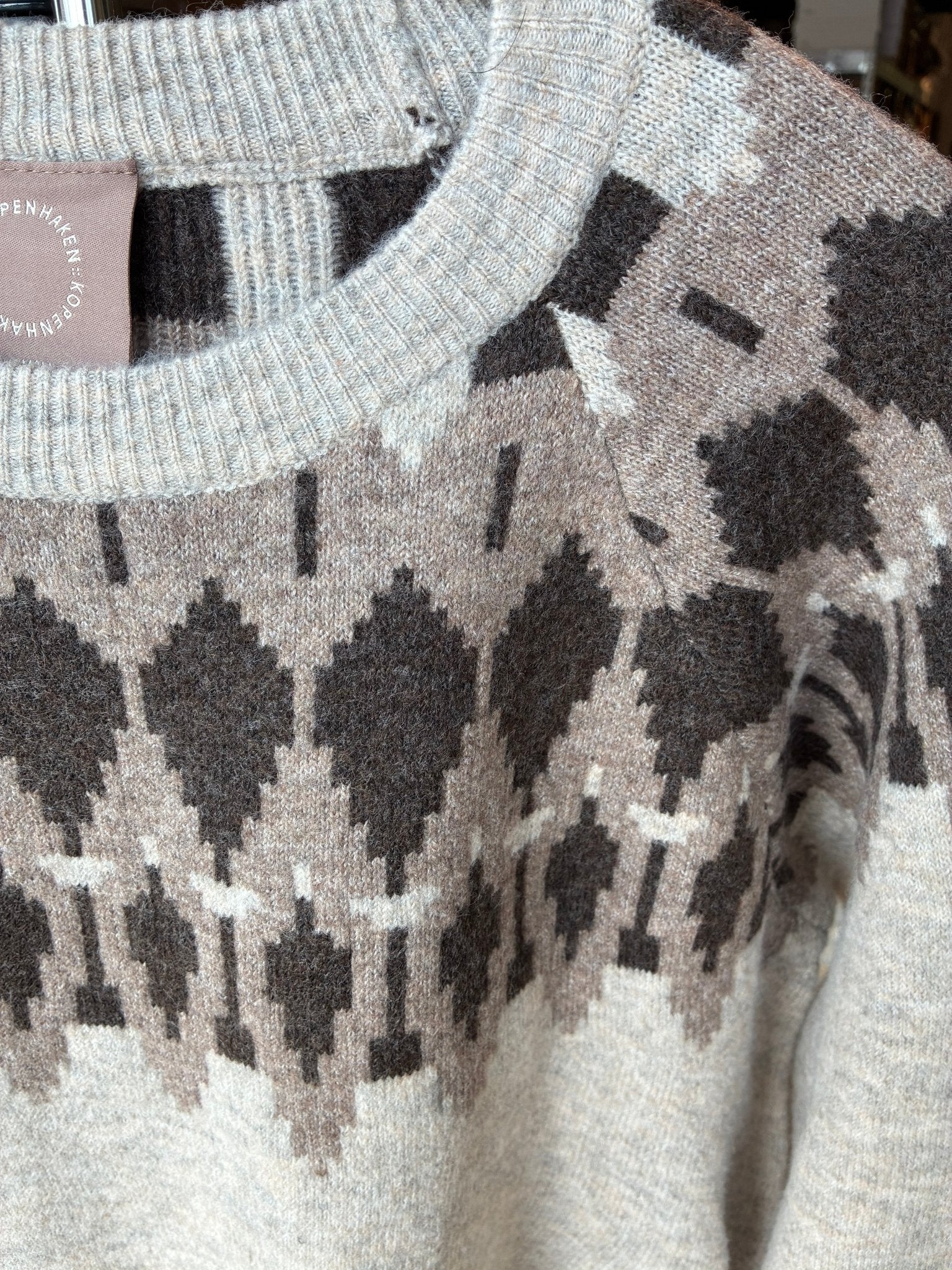 CARLA JAQUARD LS STRIK KPH (242-243) - LifeStyle Hedensted