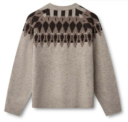 CARLA JAQUARD LS STRIK KPH (242-243) - LifeStyle Hedensted