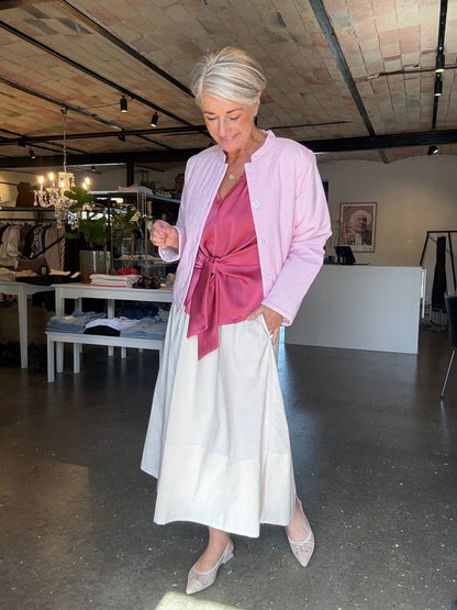 CASADIA HEAVY SATIN BLUSE NN - LifeStyle Hedensted