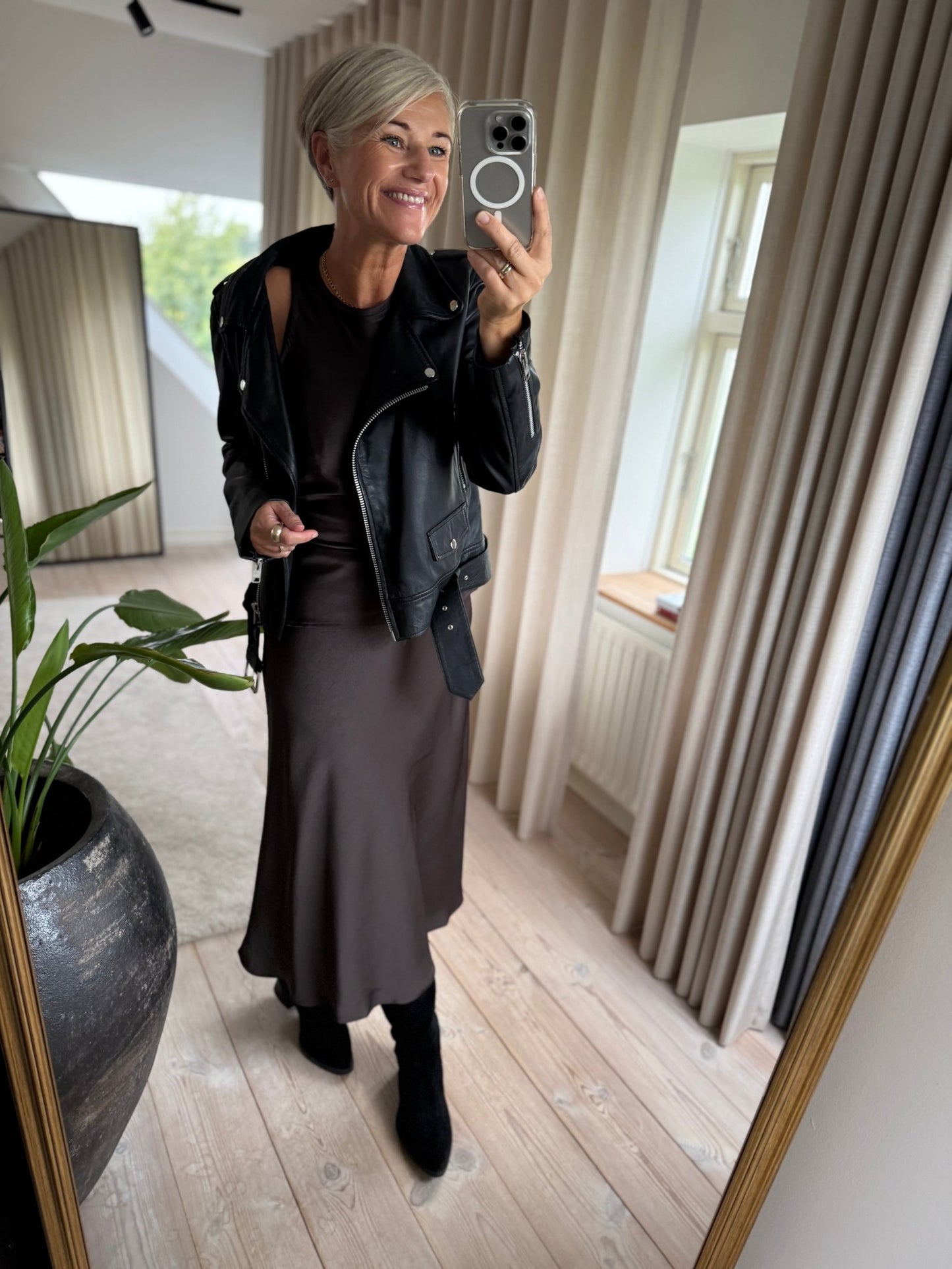 CELINA HEAVY SATEEN TOP NN - LifeStyle Hedensted