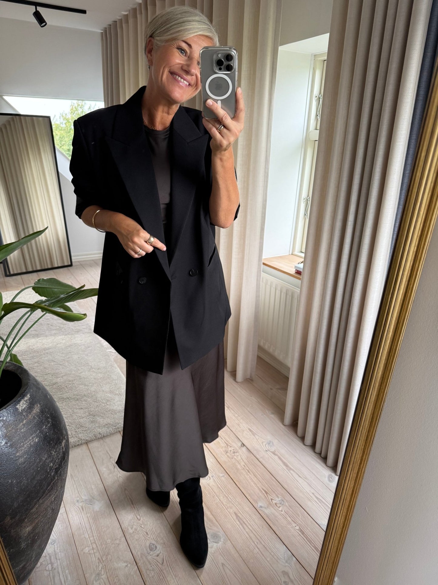 CELINA HEAVY SATEEN TOP NN - LifeStyle Hedensted