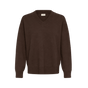 CHANTALLY STRIK PULLOVER BRUN PT (317)