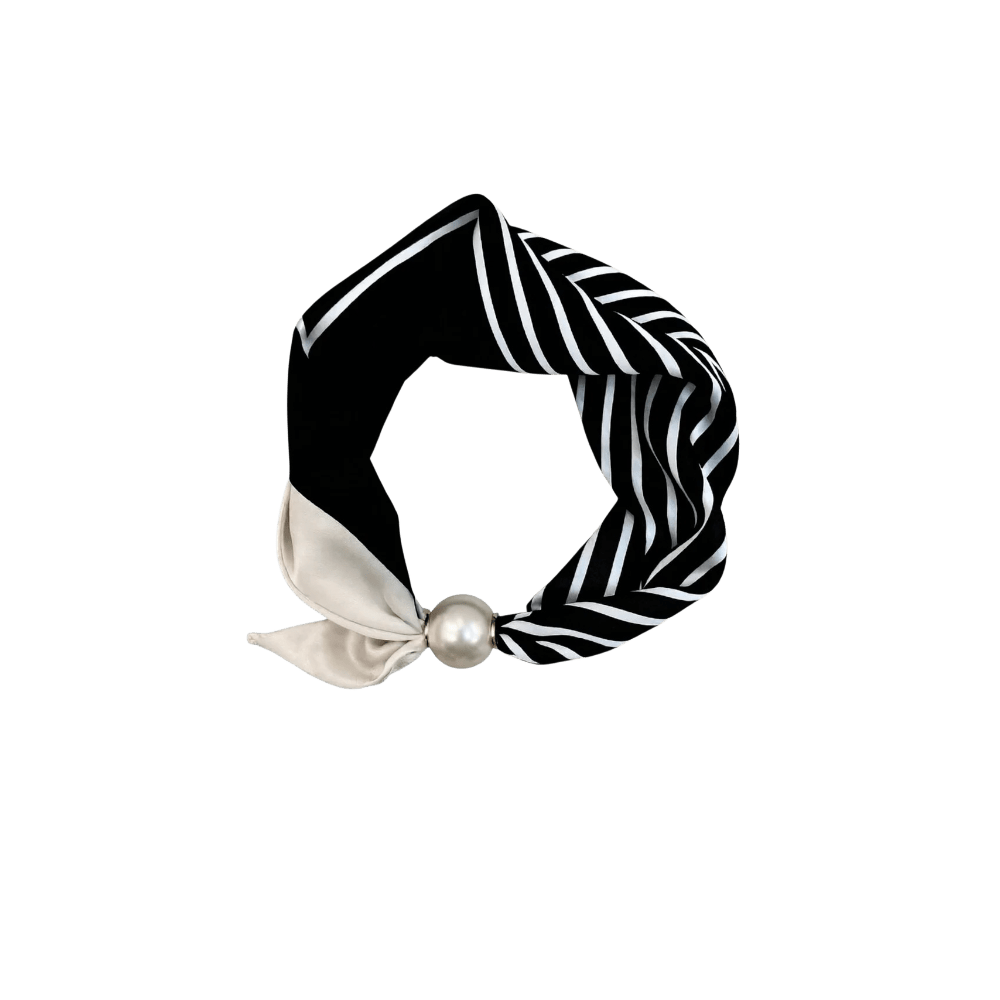 CHLOE SCARF W. MAGNETIC PEARL T&S - LifeStyle Hedensted