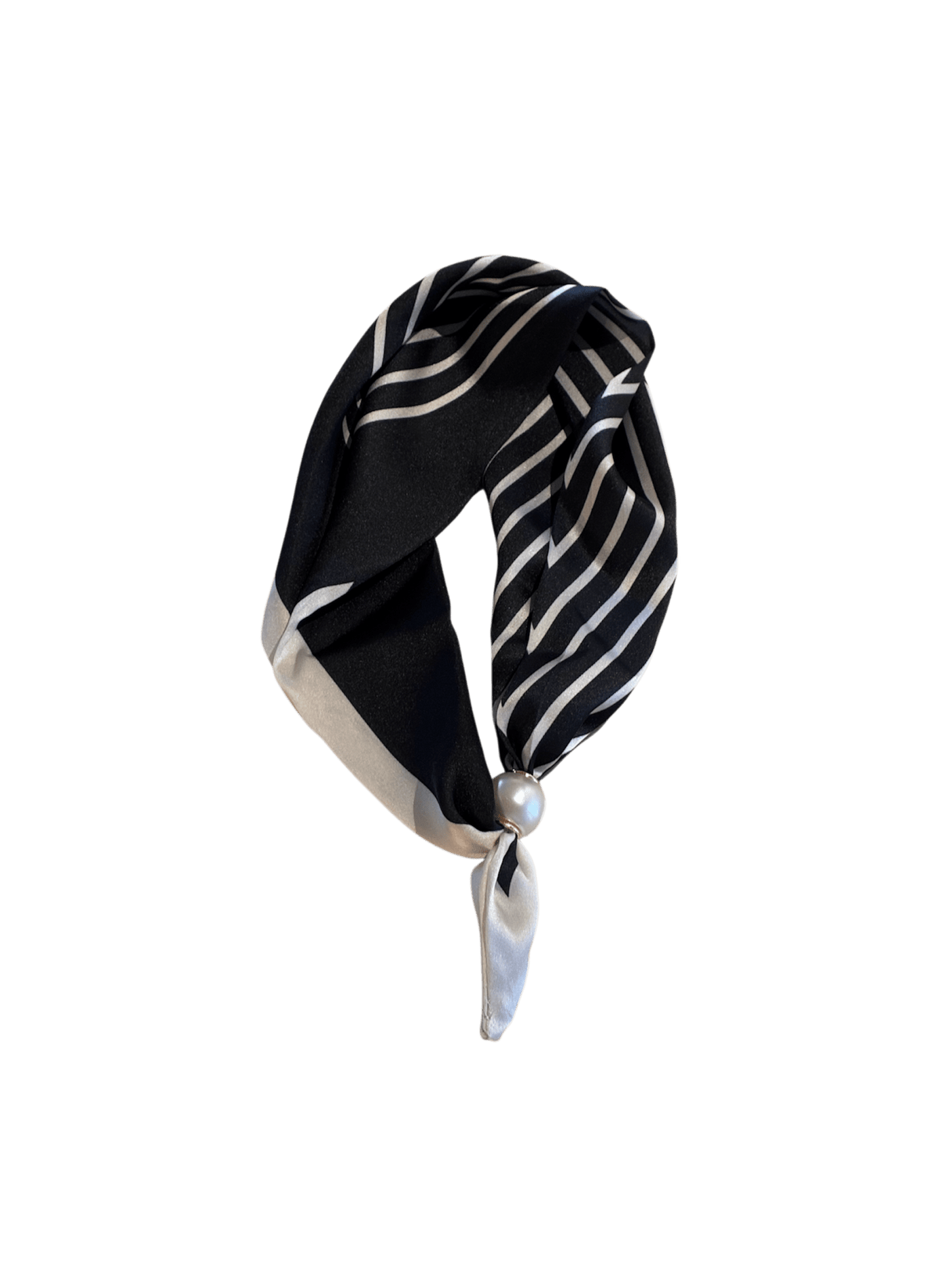 CHLOE SCARF W. MAGNETIC PEARL T&S - LifeStyle Hedensted