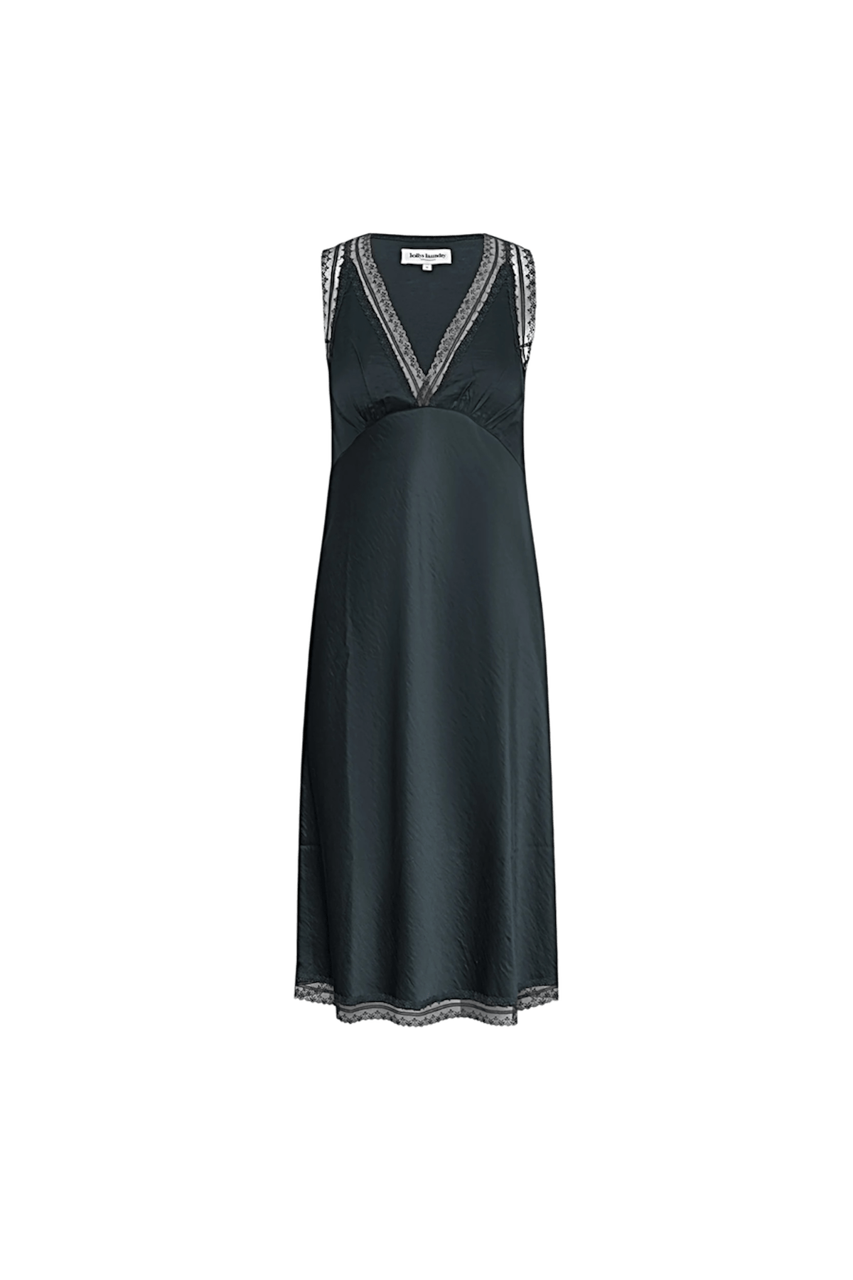 CLARI MIDI KJOLE SORT LL (152) - LifeStyle Hedensted