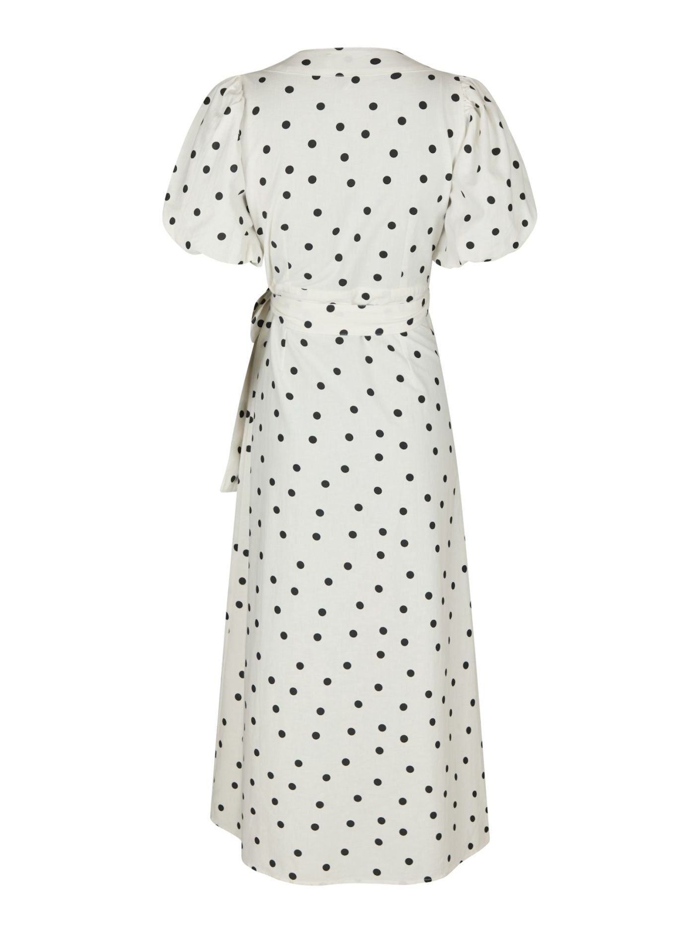 CLARINE LINEN DOT DRESS NN - LifeStyle Hedensted