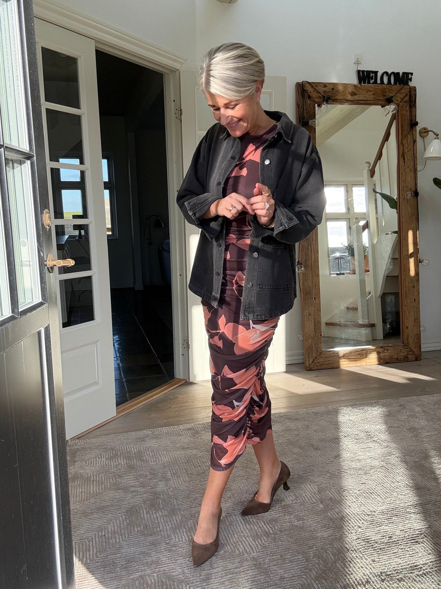 CORILINA FLOWER MESH KJOLE NN - LifeStyle Hedensted