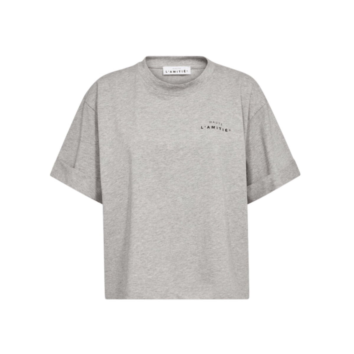 CREW NECK CROP TOP HL (115) - LifeStyle Hedensted