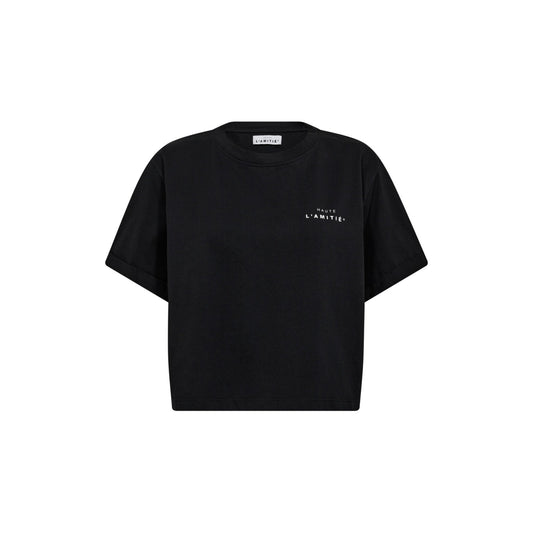 CREW NECK CROP TOP HL - LifeStyle Hedensted