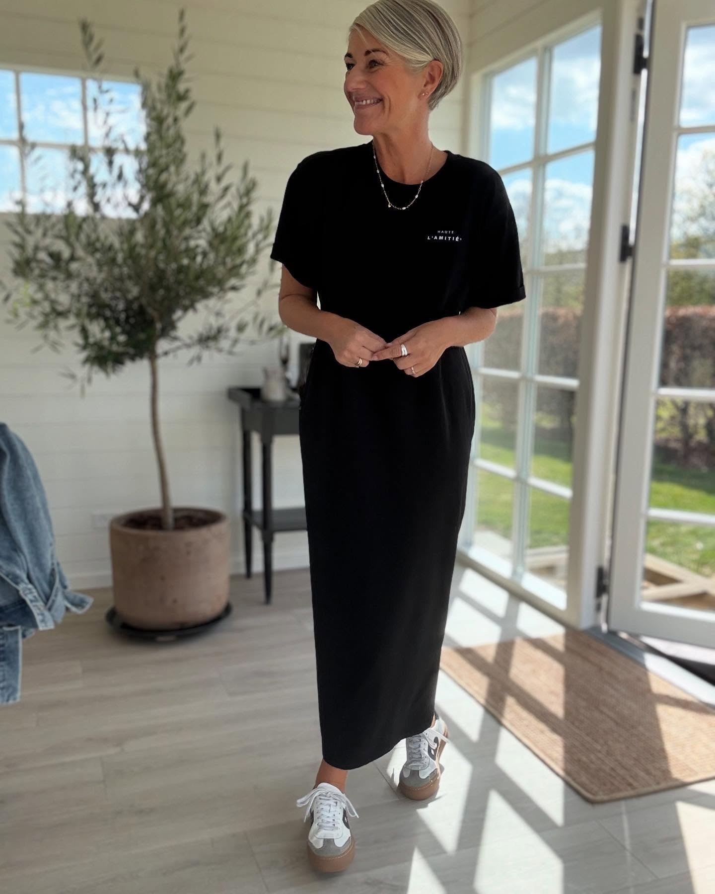 CREW NECK TEE KJOLE HL - LifeStyle Hedensted