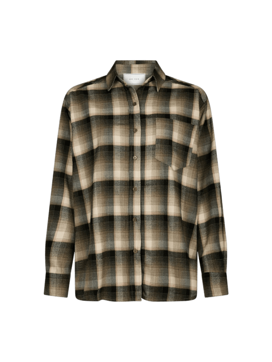 DALMA FLANNEL CHECK SKJORTE NN (267) - LifeStyle Hedensted