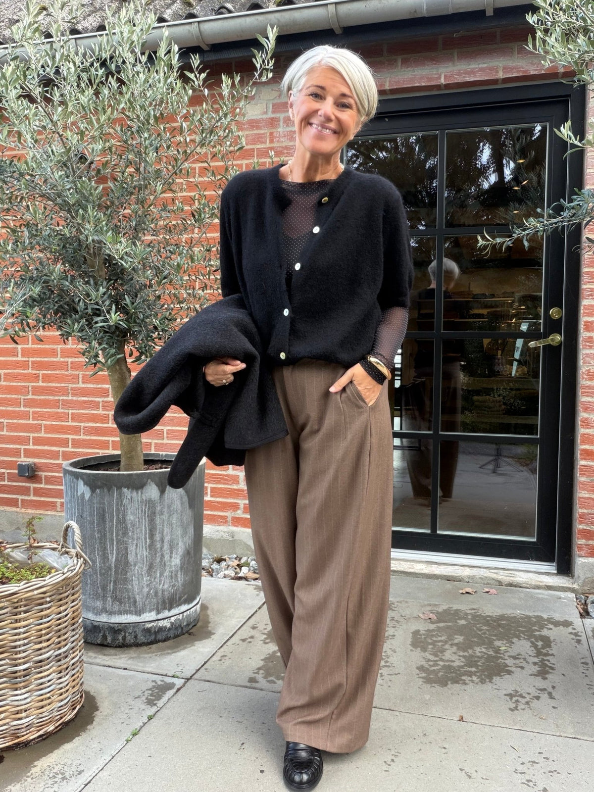 DELL SS CARDIGAN SORT BC (62) - LifeStyle Hedensted