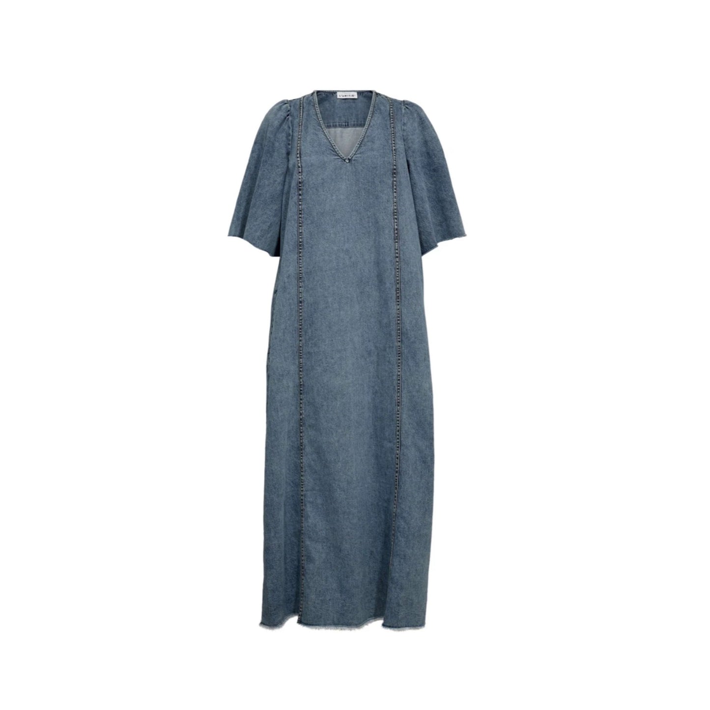 DENIM RAW HEM KJOLE HL - LifeStyle Hedensted