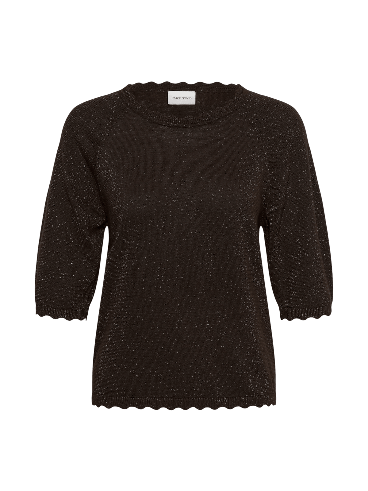 DOT PULLOVER PART TWO BRUN (315) - LifeStyle Hedensted