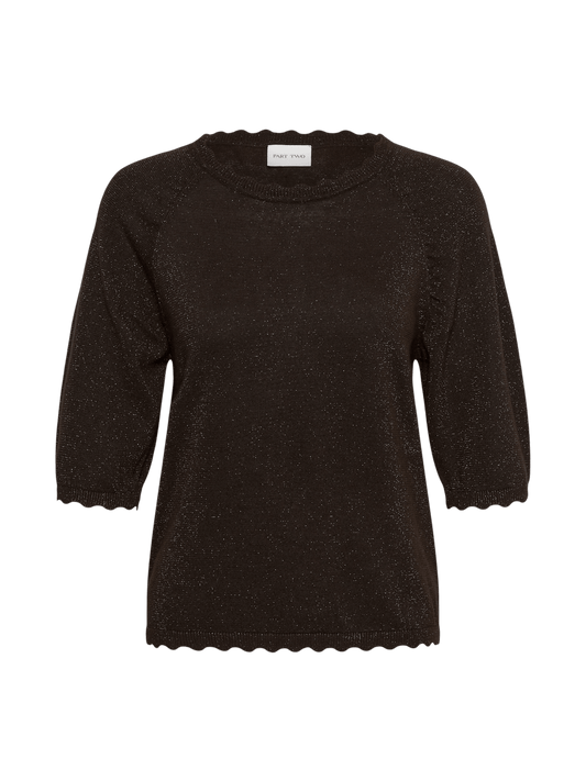 DOT PULLOVER PART TWO BRUN (315) - LifeStyle Hedensted
