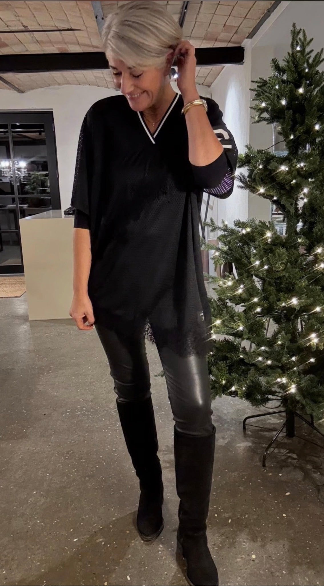 DRIFT ASYM LACE TEE HL - LifeStyle Hedensted