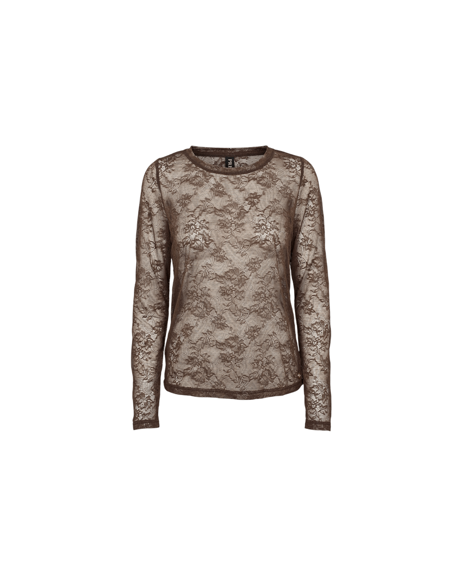 ELANA T-SHIRT BRUN PP - LifeStyle Hedensted