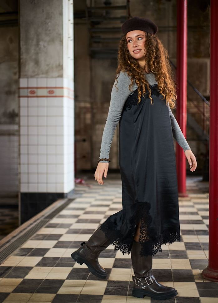 EVIE BLONDE STROP KJOLE BC - LifeStyle Hedensted