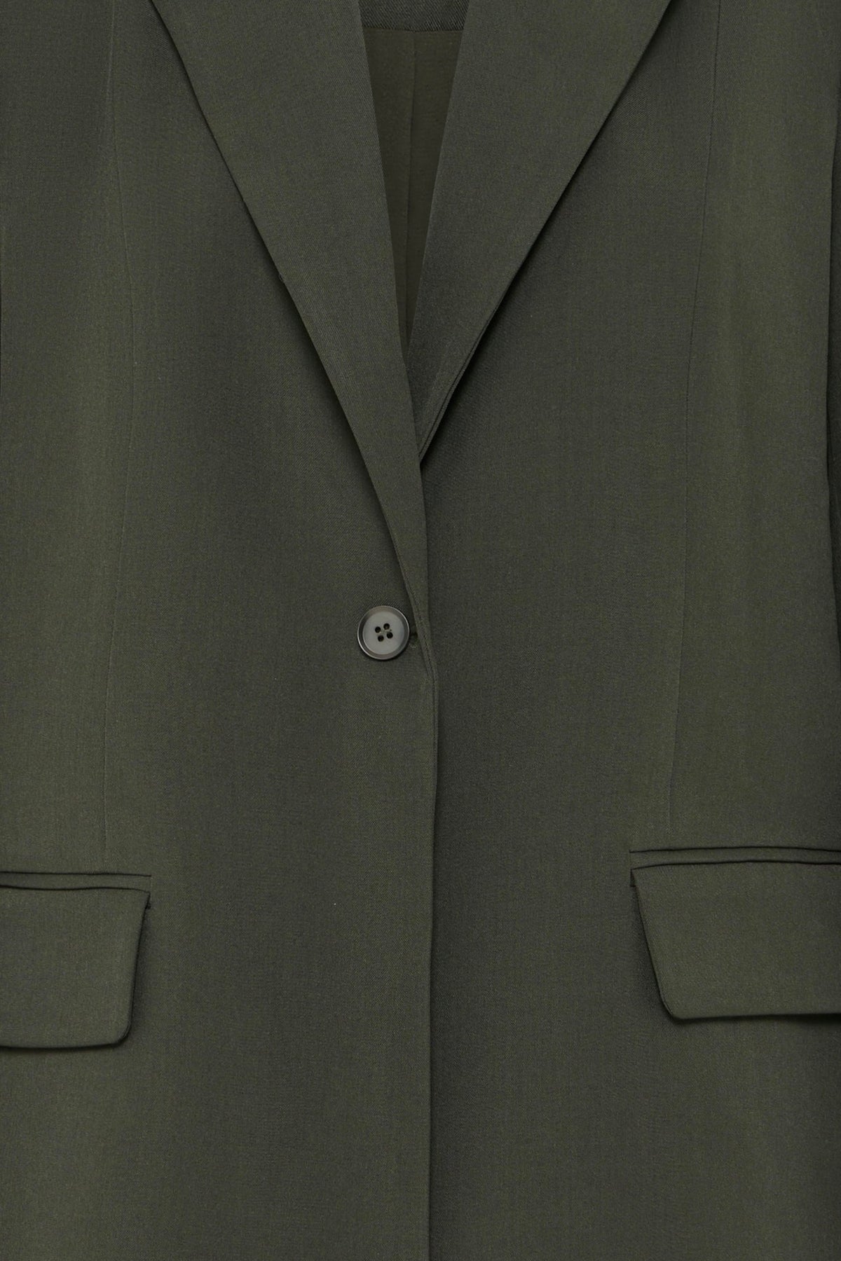 FAVA OVERSIZE BLAZER EN KNAP GRØN ICHI - LifeStyle Hedensted