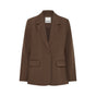 FAVA OVERSIZE BLAZER EN KNAP BRUN ICHI (134)