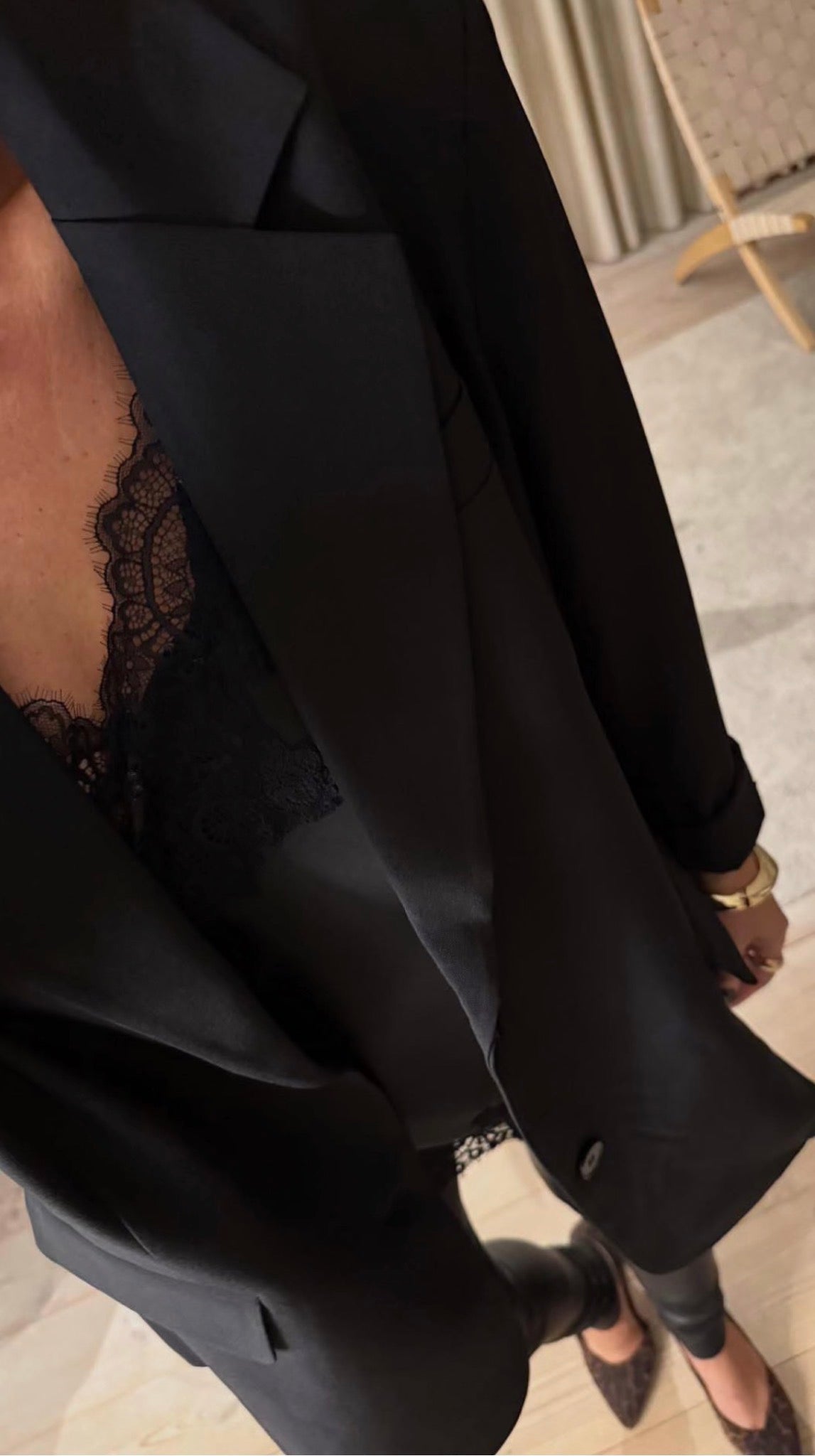 FAVA OVERSIZE LONG BLAZER ICHI - LifeStyle Hedensted