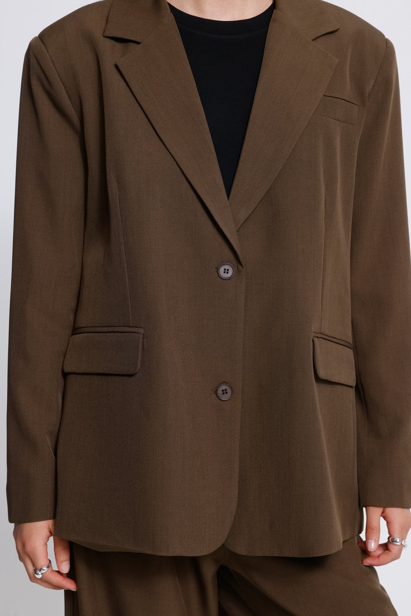 FAVA OVERSIZE LONG BLAZER ICHI - LifeStyle Hedensted