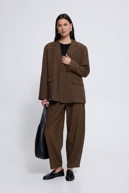 FAVA OVERSIZE LONG BLAZER ICHI - LifeStyle Hedensted