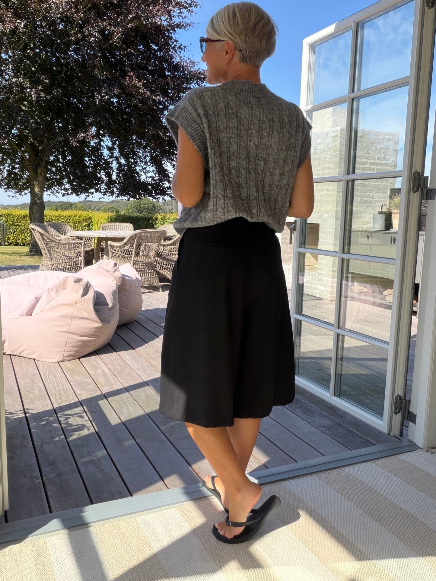 FINN STRIKVEST GRÅ LL (151) - LifeStyle Hedensted