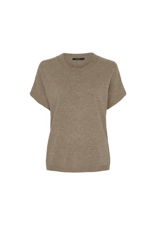 FINSTRIKKET CASHMERE T - SHIRT BTF - LifeStyle Hedensted