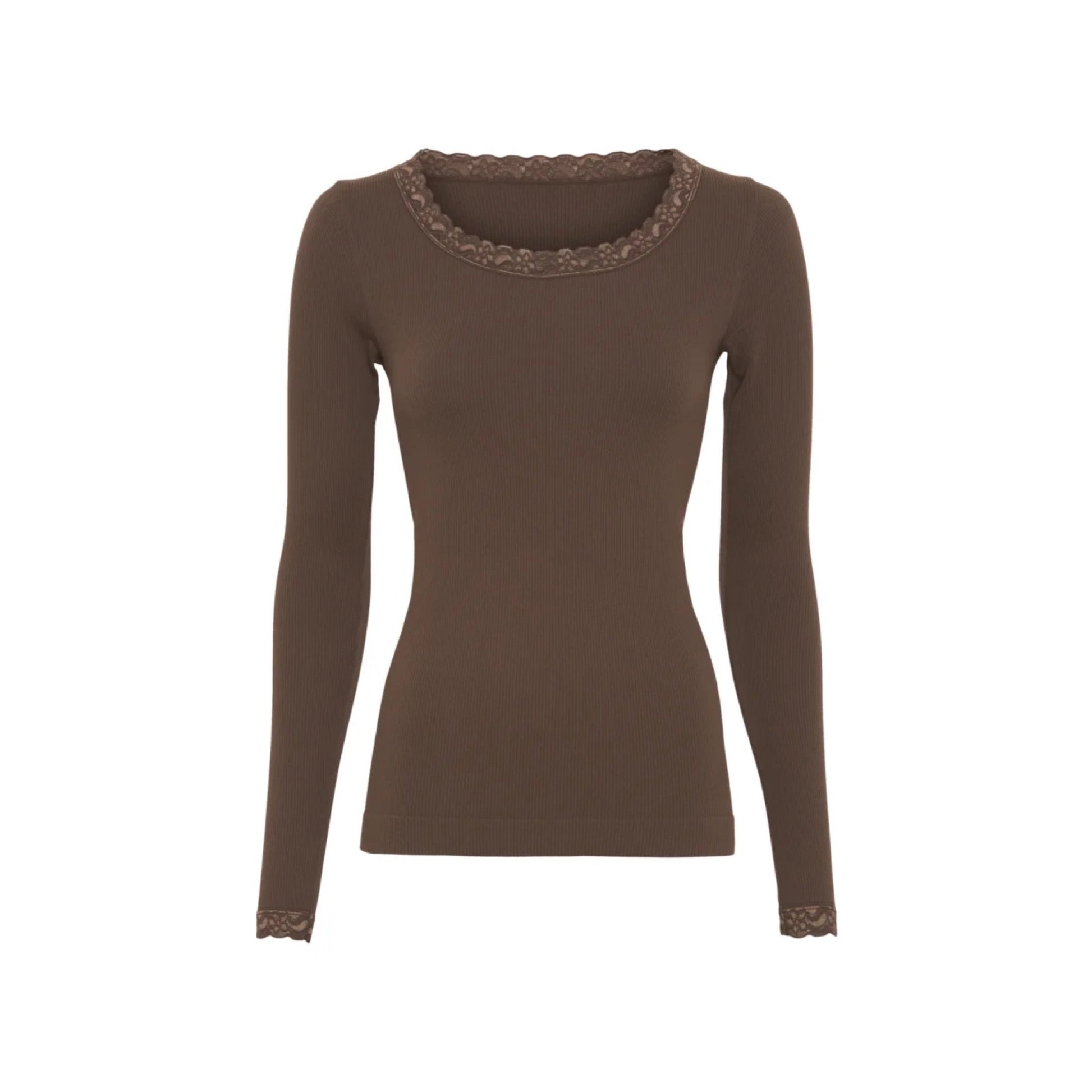 FRIDA L/Æ RIB T - SHIRT T&S - LifeStyle Hedensted
