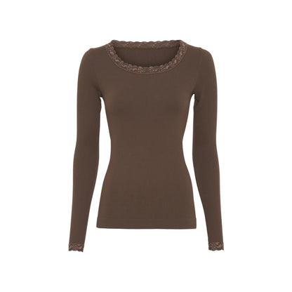 FRIDA L/Æ RIB T - SHIRT T&S - LifeStyle Hedensted