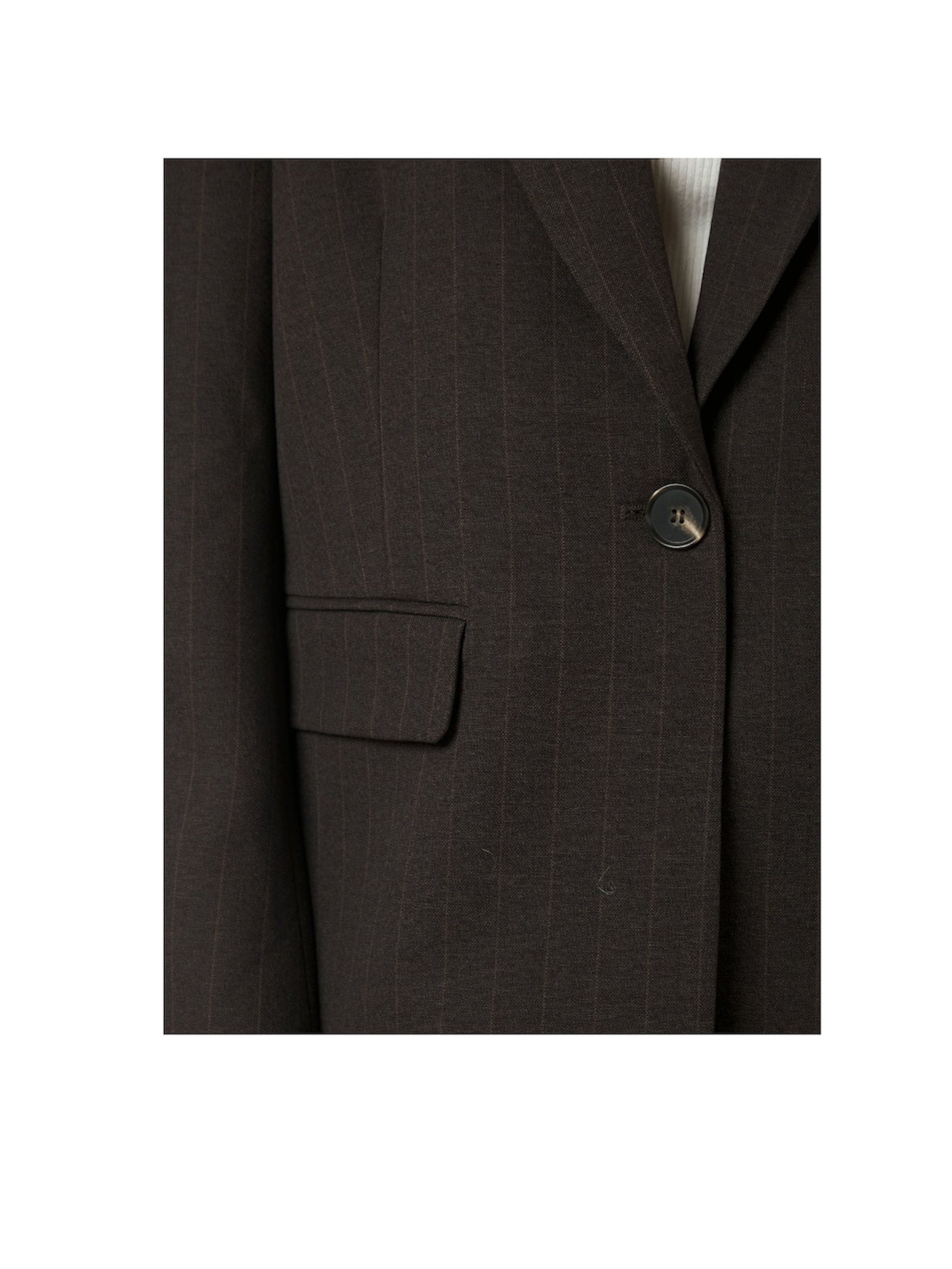 GABY PINSTRIPE BLAZER - LifeStyle Hedensted