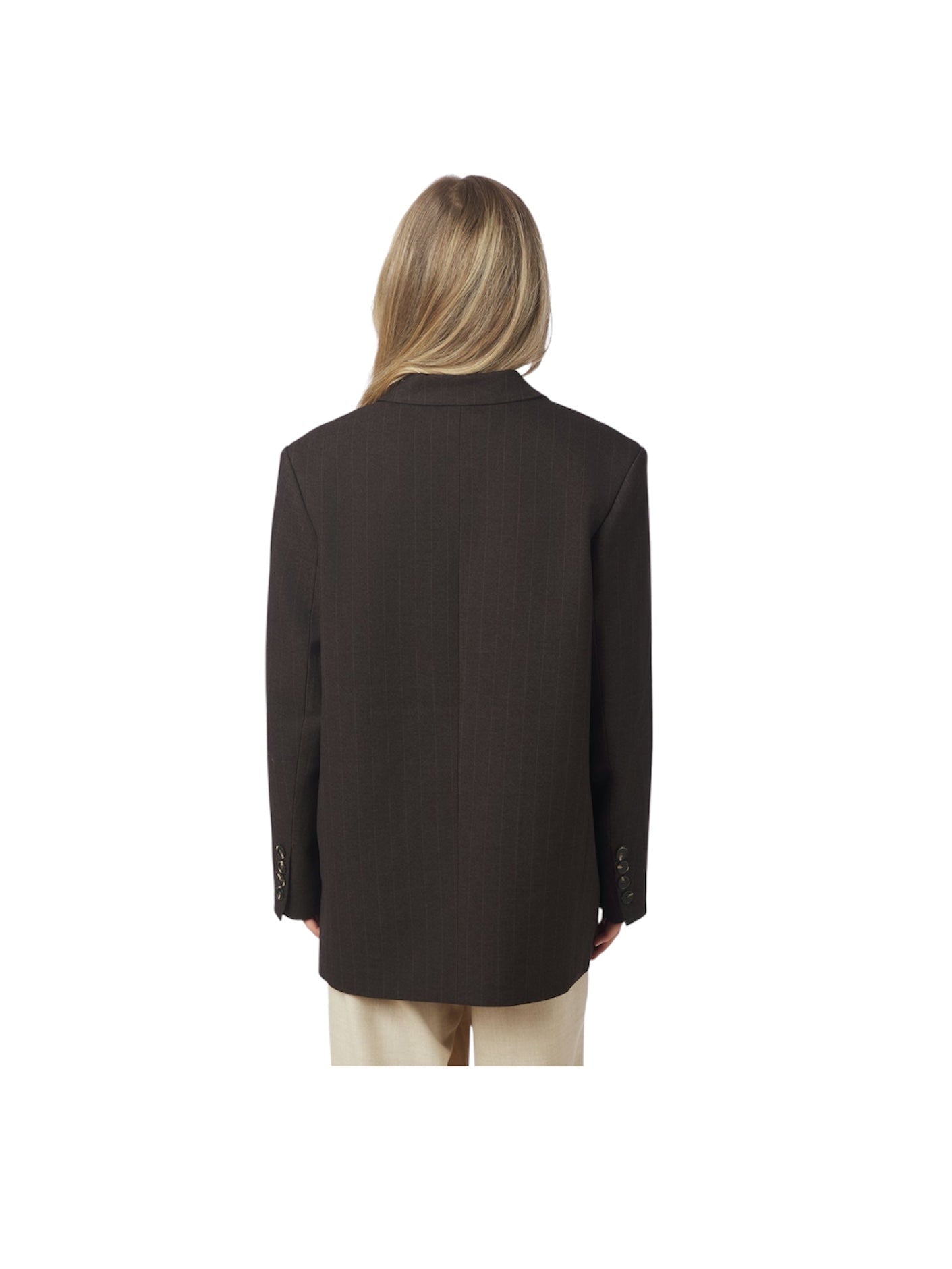 GABY PINSTRIPE BLAZER - LifeStyle Hedensted