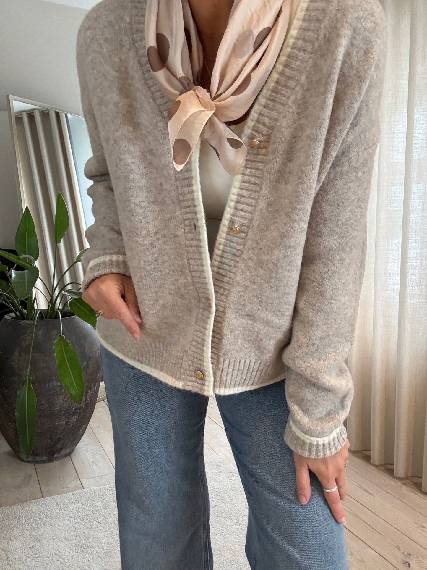 GIGI STRIK CARDIGAN PREPAIR - LifeStyle Hedensted