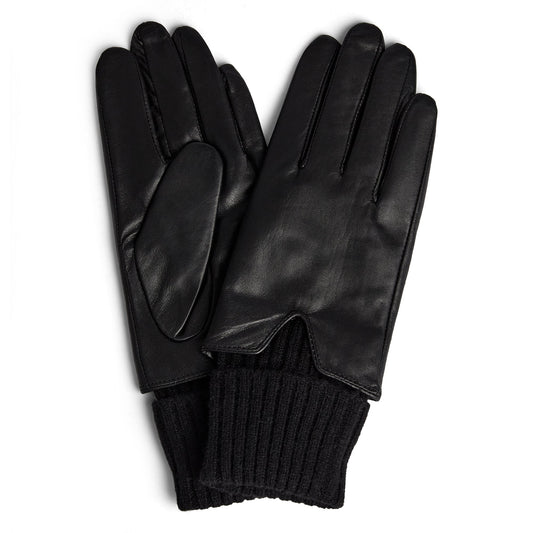 GLOVES WITH KNITCUFF 17124 DEPECHE (493) - LifeStyle Hedensted